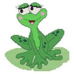 (image for) Funny Frog Lily Pad